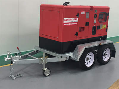 New Trailer Mounted 10kVA Generator